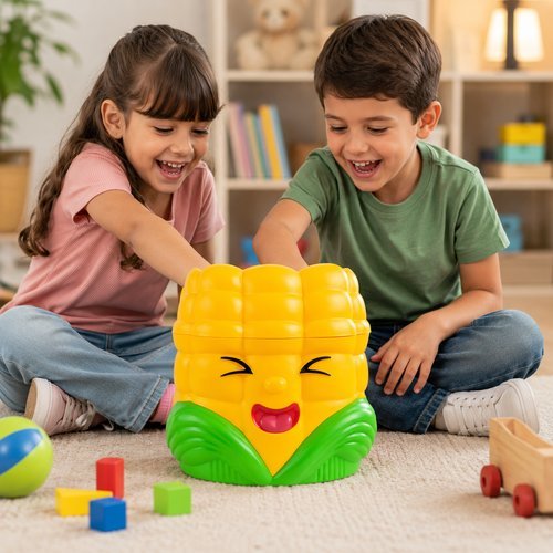 Jogo Estoura Pipoca Divertido Habilidade Rapidez Jogo Infantil Família Entretenimento