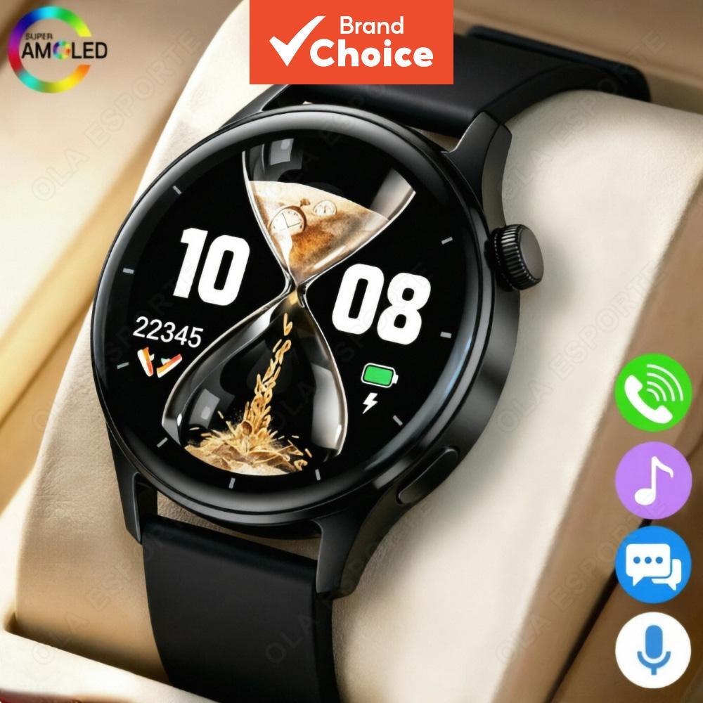 2026 Novo Smartwatch Masculino Feminino Monitor de Sono e Saúde, Batimentos Cardíacos, Chamada Bluetooth, Relógio