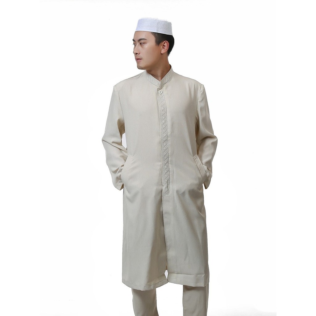 Roupas de retorno novo estilo verão retorno roupas masculinas gola alta Cardigan de comprimento médio casaco masculino r