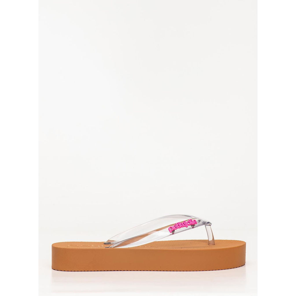 Chinelo Petite Jolie Fresh Up Doce De Leite PJ7321