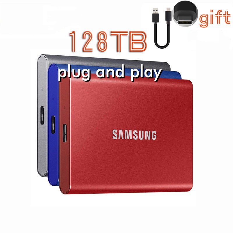 🔥Samsung🔥 Externo HD SSD 128TB/60TB 30TB/16TB Disco RÃgido Portátil 8TB/4TB Desk