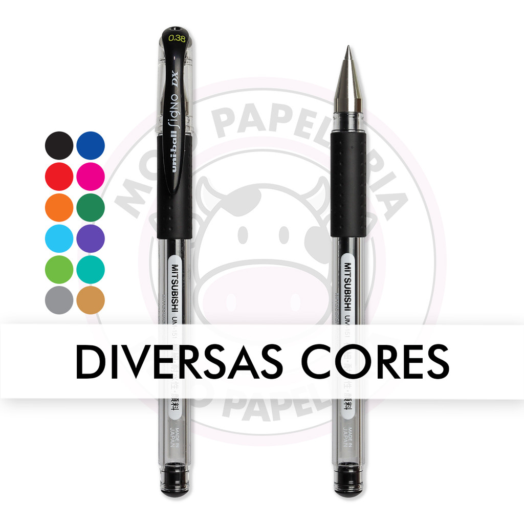 Imagem Caneta Gel Signo DX 0.38mm uni-ball - 1 UN
