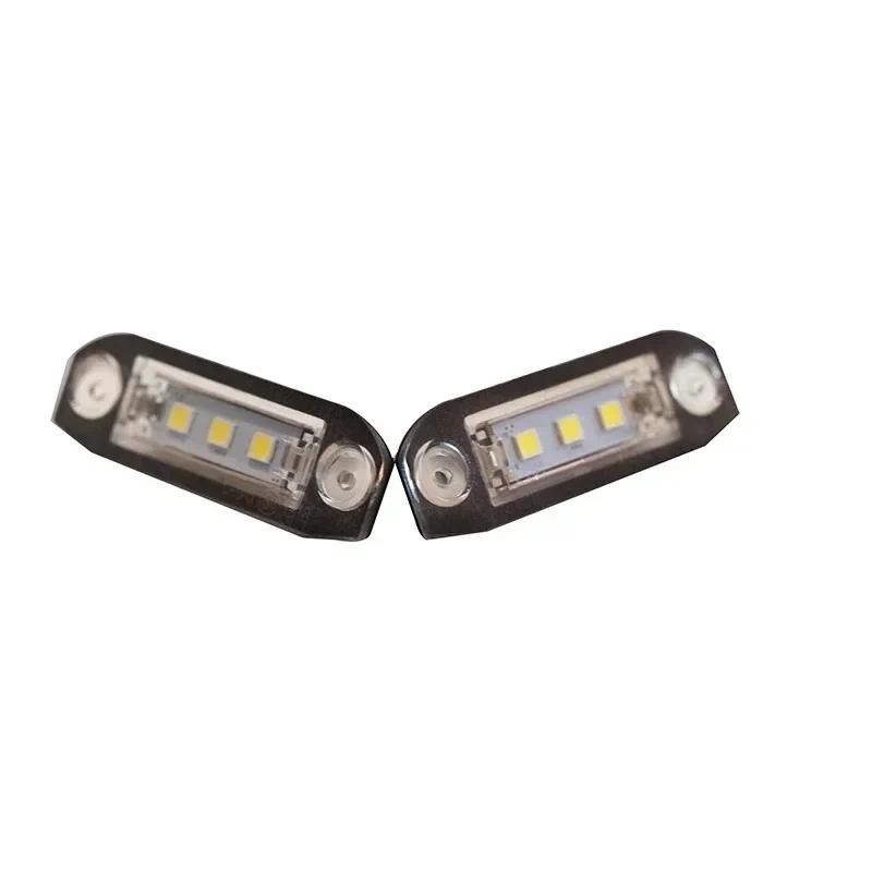 Lâmpada Da Placa De Identificação Do Carro Para Volvo S80 XC90 S40 V60 XC60 S60 C70 V50 XC70 V70 Canbus LED Licença