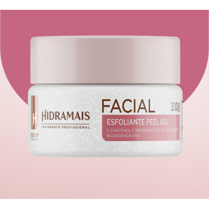 Peel-Gel Esfoliante Facial Hidramais 100g – Esfoliação e Renovação da Pele