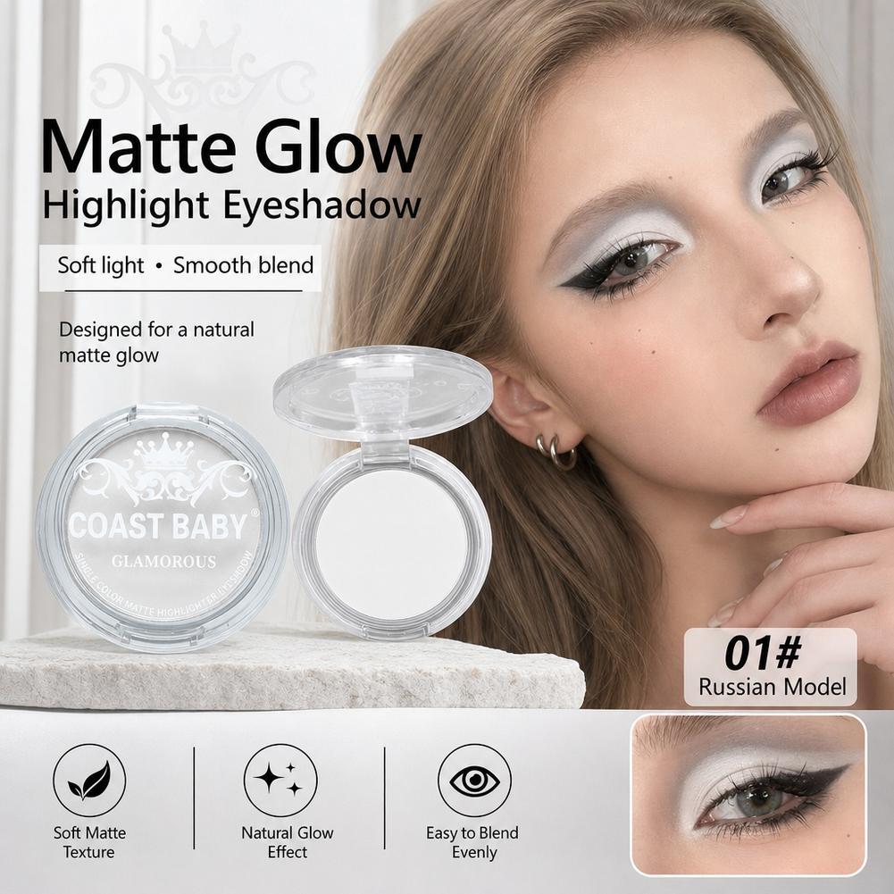 Mono Sombra Para Os Olhos Mudou Destaques Peças Destaque Fosco Monocromático
