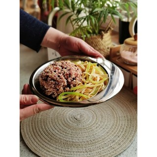 Bebê aprender a comer prato redondo resistente a choques 304 aço inoxidável prato de jantar das crianças jardim de infân