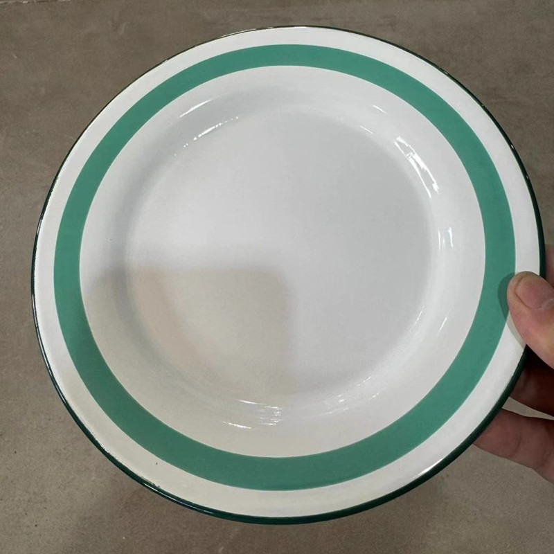 Prato Prato Prato de Jantar Prato Esmaltado Prato de Chá Prato Frio Prato Redondo Prato de Tempero Bandeja de Prato de A
