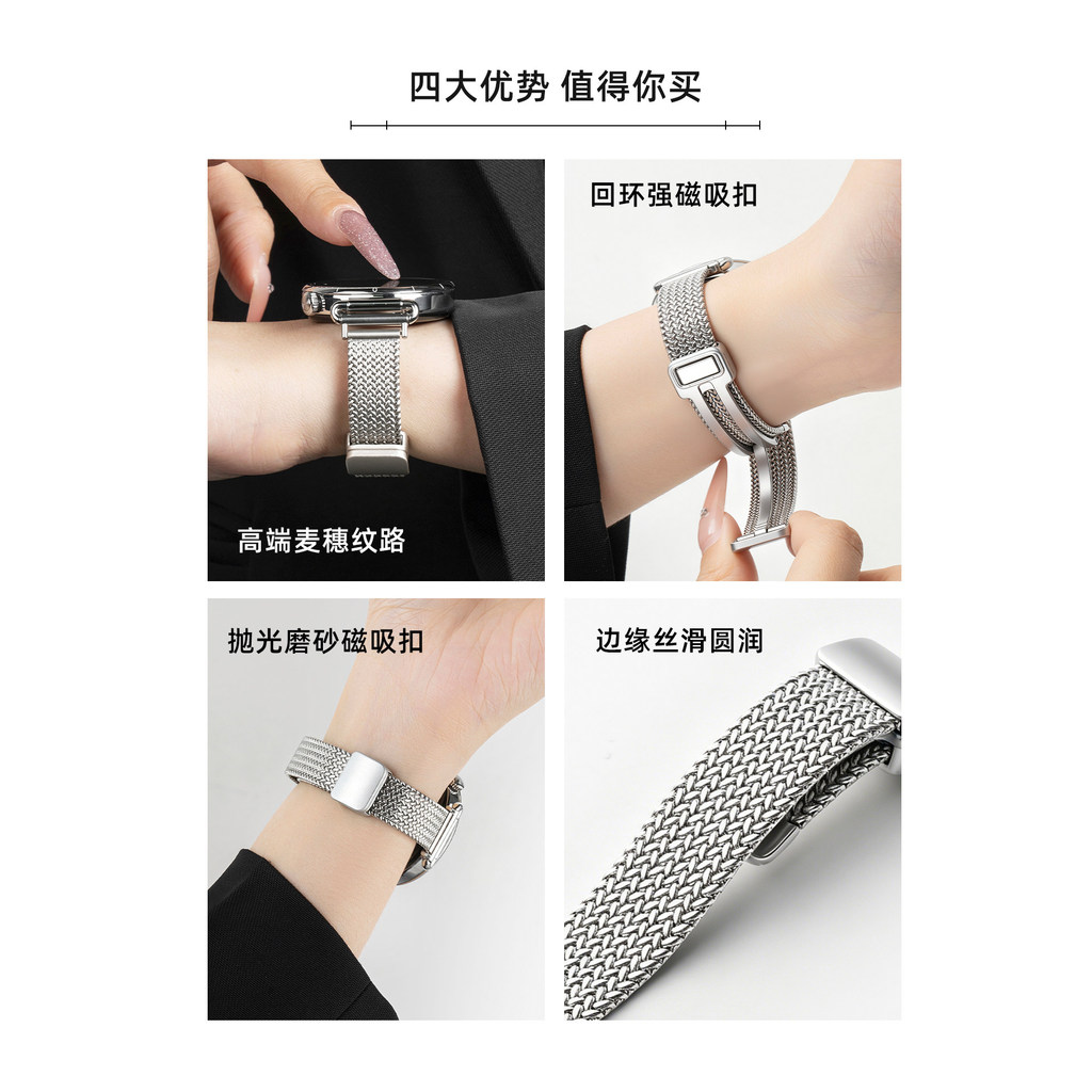 Yourstar Adequado para xiaomi watch s4 Strap s5 Novo watch5 Metal High-End Feeling 4sport…