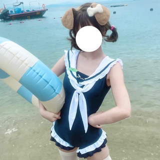 Verão 2026 novo estilo bidimensional japonês júnior estudante do ensino médio maiô bonito estudante menina Lolita doce m