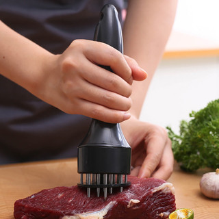 Bife redondo dispositivo de carne solta aço inoxidável rápido agulha de carne solta bater martelo de carne bife macio Br