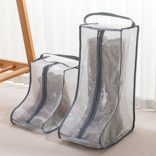 Saco de armazenamento de inicialização capa anti-poeira para sapatos transparente à prova de umidade anti-mofo botas cur