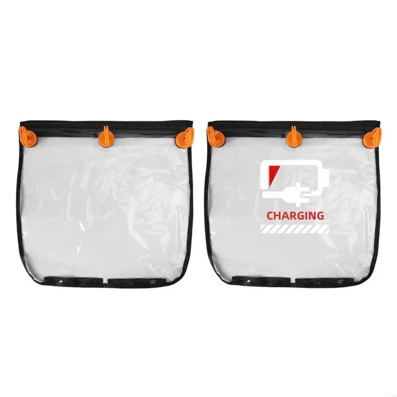 Y4UA Capa De Proteção De Porta EVs À Prova De Chuva Carregamento De Veículos Elétricos