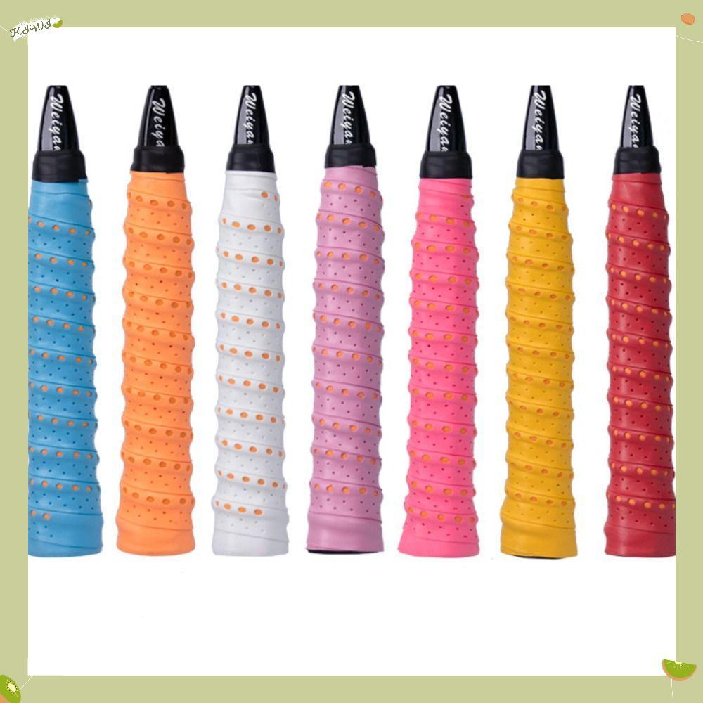 Overgrip De Tênis  , Badminton Antiderrapante De Absorção De Suor , Punho De Raquetes Respiráveis Perfuradas
