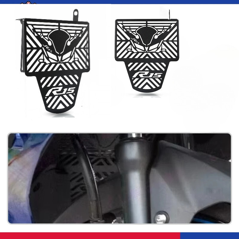 Motocicleta Para YAMAHA R15 V3 YZF R15V3 2017 2018 2019 2020 2021 Grade Do Radiador Guarda Capa Protetor