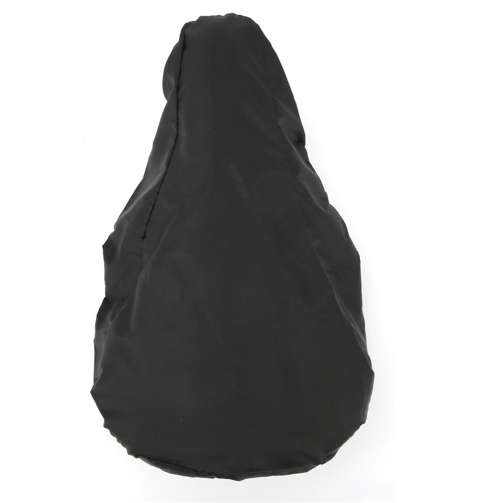Almofada de bicicleta Capa de chuva Tecido Oxford impermeável Protetor de selim de bicicleta com design perfeito Borda
