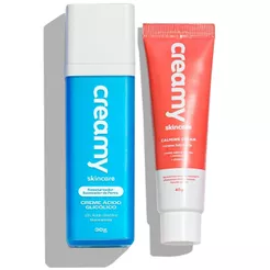 Kit Duo Calming Cream + Ácido Glicólico 10%