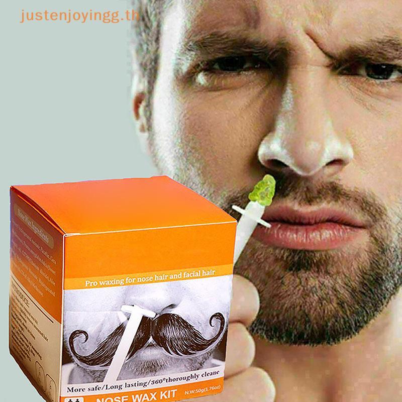{ JJTH } Kit De Nariz Eficaz E Seguro Para Remoção De Pelos , Mulheres Homens Conjunto , Removedor Cera 50g .