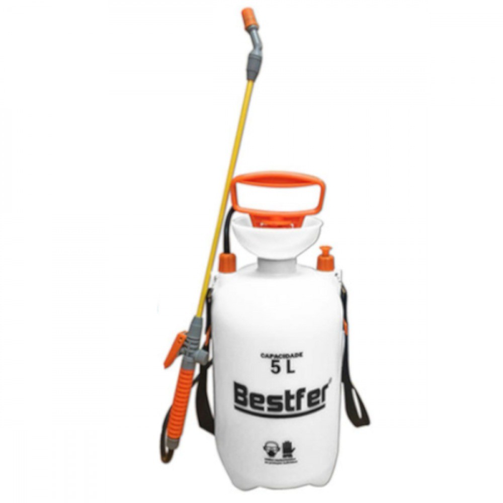 Pulverizador costal manual 5L compressão prévia - BFH1574 Bestfer