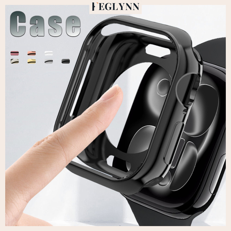 Capinha Capa CaseTPU Para Relógio Smartwatch Apple Watch IWatch Ultra 4 3 2 Series 12 11 10 9 8 SE 3 2 40 44 46 42 49mm