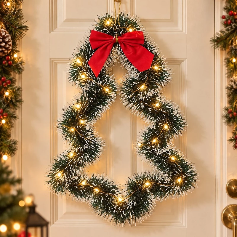 Guirlanda Natalina Verde: Decore com Estilo! 🎄