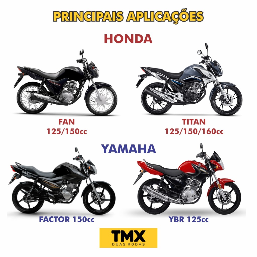 Kit Par Pneus Moto Vipal 100/90-18 Traseiro + 80/100-18 Dianteiro ST600 CG FAN TITAN START Uso Sem Câmara · foto 2