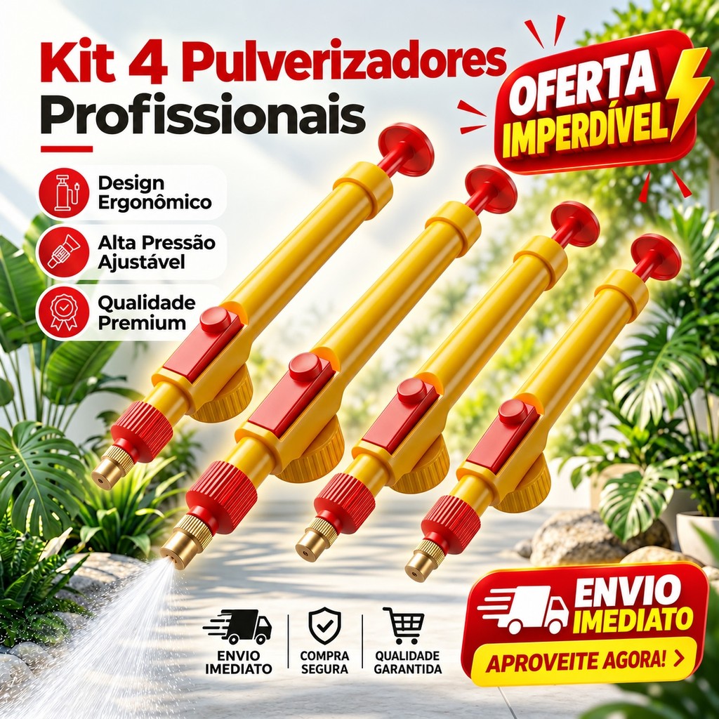 Kit Pulverizador Para Garrafa Pet Manual Borrifador Para Jardim Jardinagem Uso Automotivo Roupas Canil