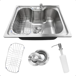 Cuba Gourmet Cozinha Inox 304 50x40cm Completa Com Acessórios Premium