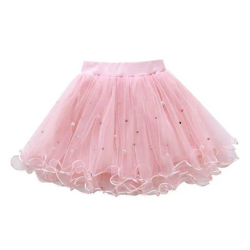 Meninas do bebê Saia Tutu Bonito Criança Princesa Ballet Tule Dança Em Bolo De Malha Crianças Meninas Bonitas Pettiskir