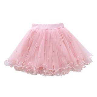 Meninas do bebê Saia Tutu Bonito Criança Princesa Ballet Tule Dança Em Bolo De Malha Crianças Meninas Bonitas Pettiskir