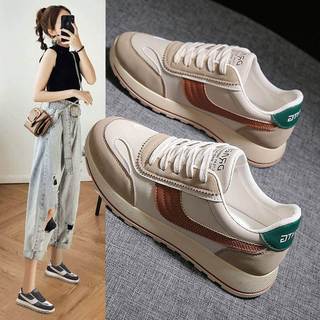 Tênis feminino 2026 primavera outono novo estilo sapatos femininos leve sola macia tênis de corrida All-Match Casual sen