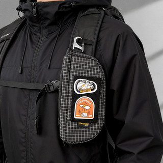 Caminhadas ao ar livre caminhadas óculos de armazenamento saco urbano Commuter portátil absorção de choque resistente a 
