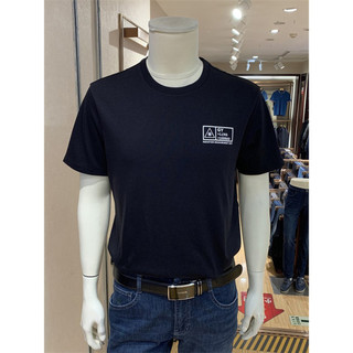 Yagoer camiseta masculina de manga curta verão cor sólida água algodão macio em torno do pescoço na moda magro-ajuste ca