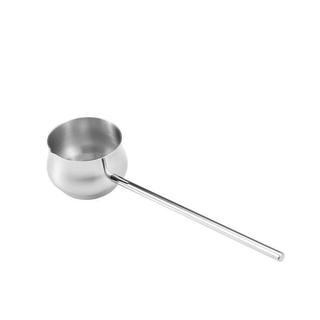 Shuo Jiewang 316 Panela de respingo de óleo de aço inoxidável estendida alça longa Mini panela pequena cozinha doméstica