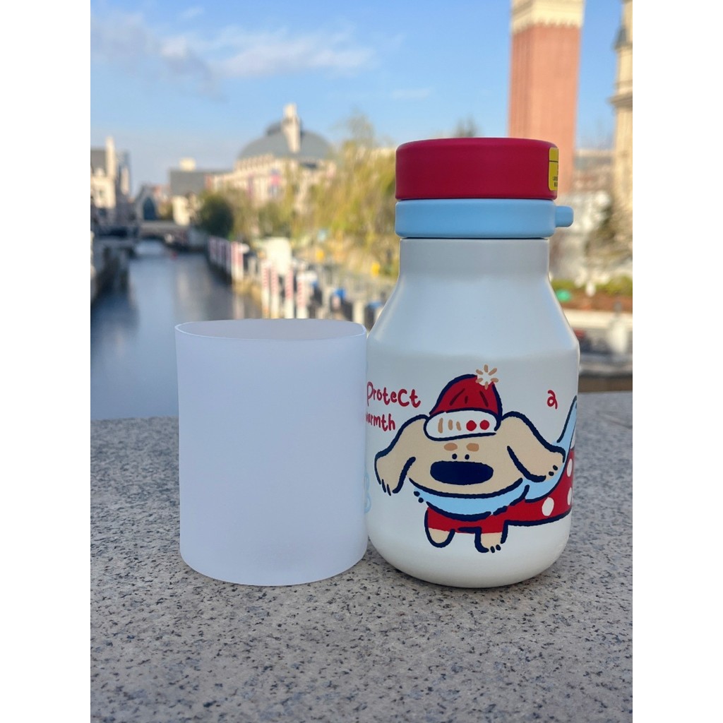 Suporte de copo térmico de Silicone de 8cm Hals 480ml pequeno leite pode porta-copos transparente resistente a choques c