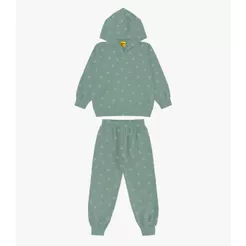 Conjunto Jaqueta Capuz Calça Molecotton Rovi Kids Verde