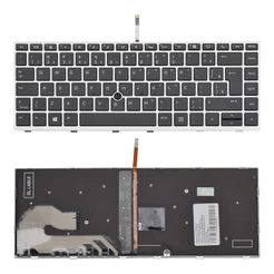 Teclado para Notebook compatível com Hp Elitebook 840 G6 ABNT2