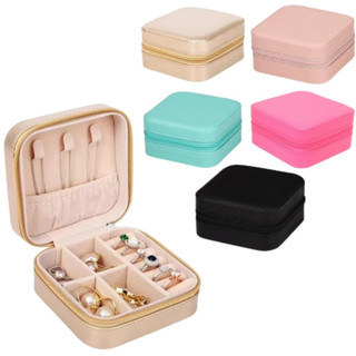Estojo portátil para joias, ideal para viagens, para guardar brincos, colares e bijuterias – oferta promocional 6679.