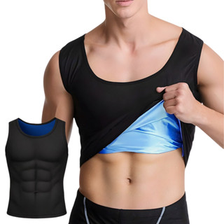 Camiseta Regata Termica Cinta Camisa Compressão Abdominal Masculino Sauna Modeladora Redutora Medida em Oferta na Shopee