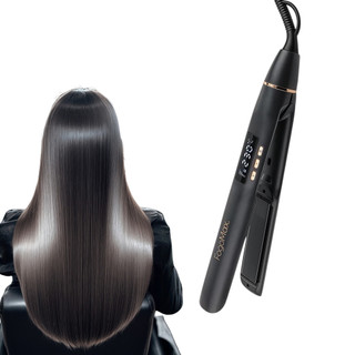 Prancha Chapinha de Cabelo Queratina Bivolt Profissional Alisa e Hidrata AntiFrizz Aquecimento Ultrarrápido Tela LCD