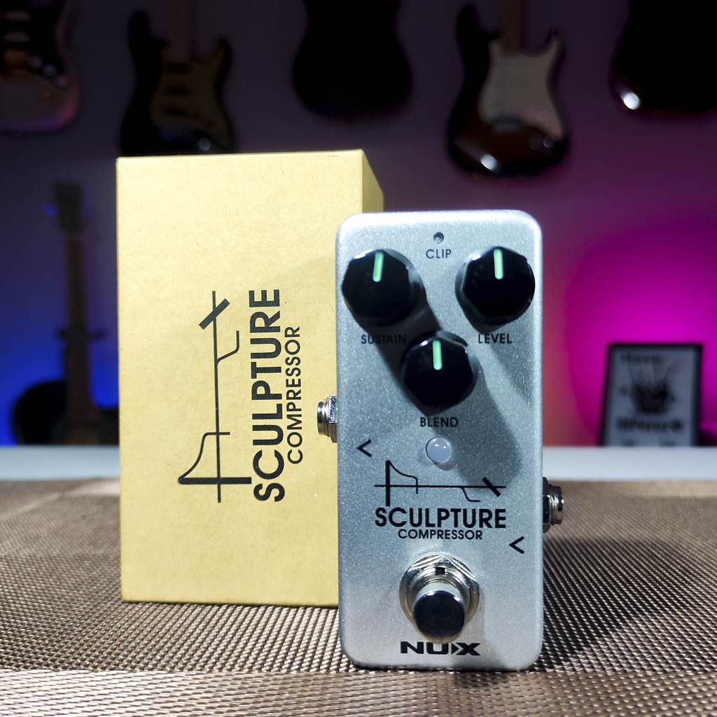 Pedal Guitarra Sculpture Compressor Nux NCP-2 Sustain Usado