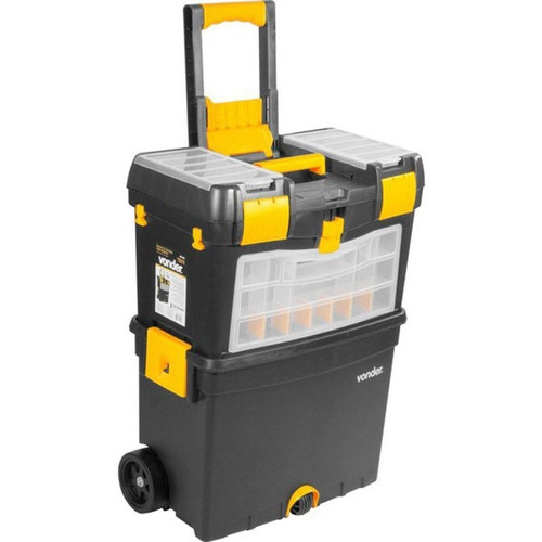 Caixa Plástica para Ferramentas Com Rodas CRV0400 Vonder em Oferta na Shopee