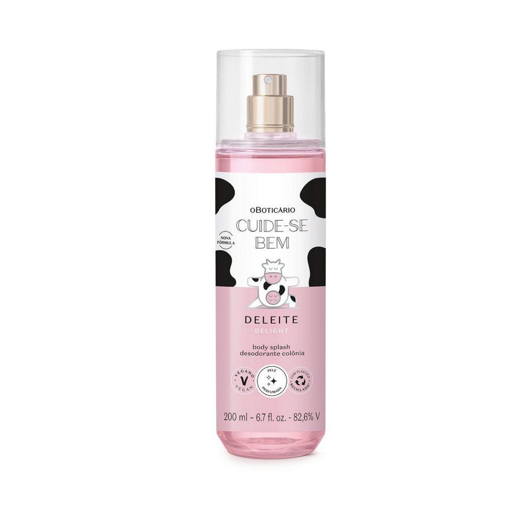 Body Splash Cuide-Se Bem Deleite 200ml