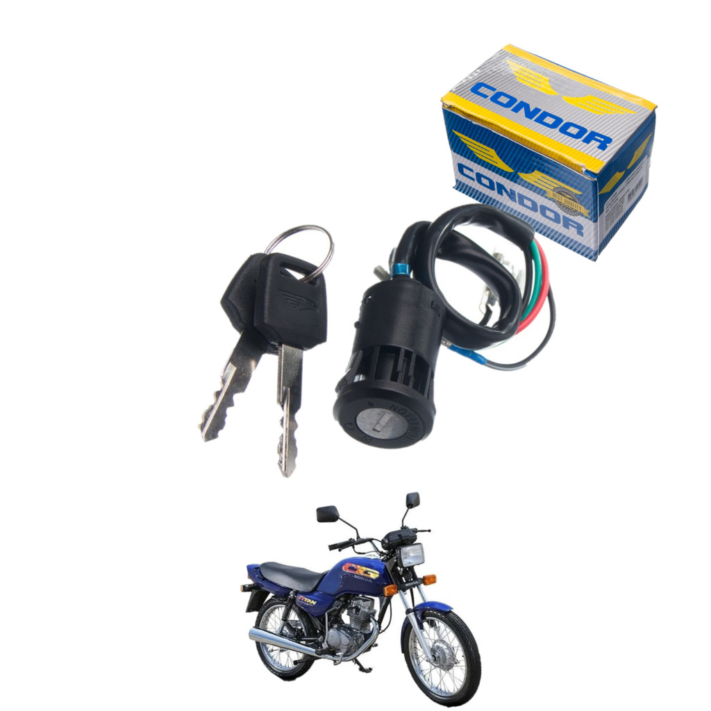 Chave Ignicao Cg 125 1992/1999 Condor Original