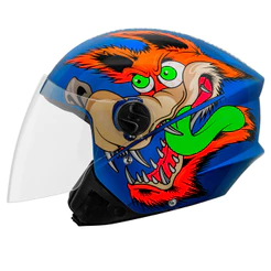 Capacete Moto Aberto Integral Pro Tork New Liberty 3 Coyote Masculino Feminino