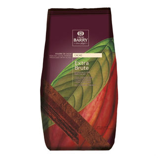 Cacau em Pó Extra Brute 100% 1Kg Cacao Barry Callebaut em Oferta na Shopee