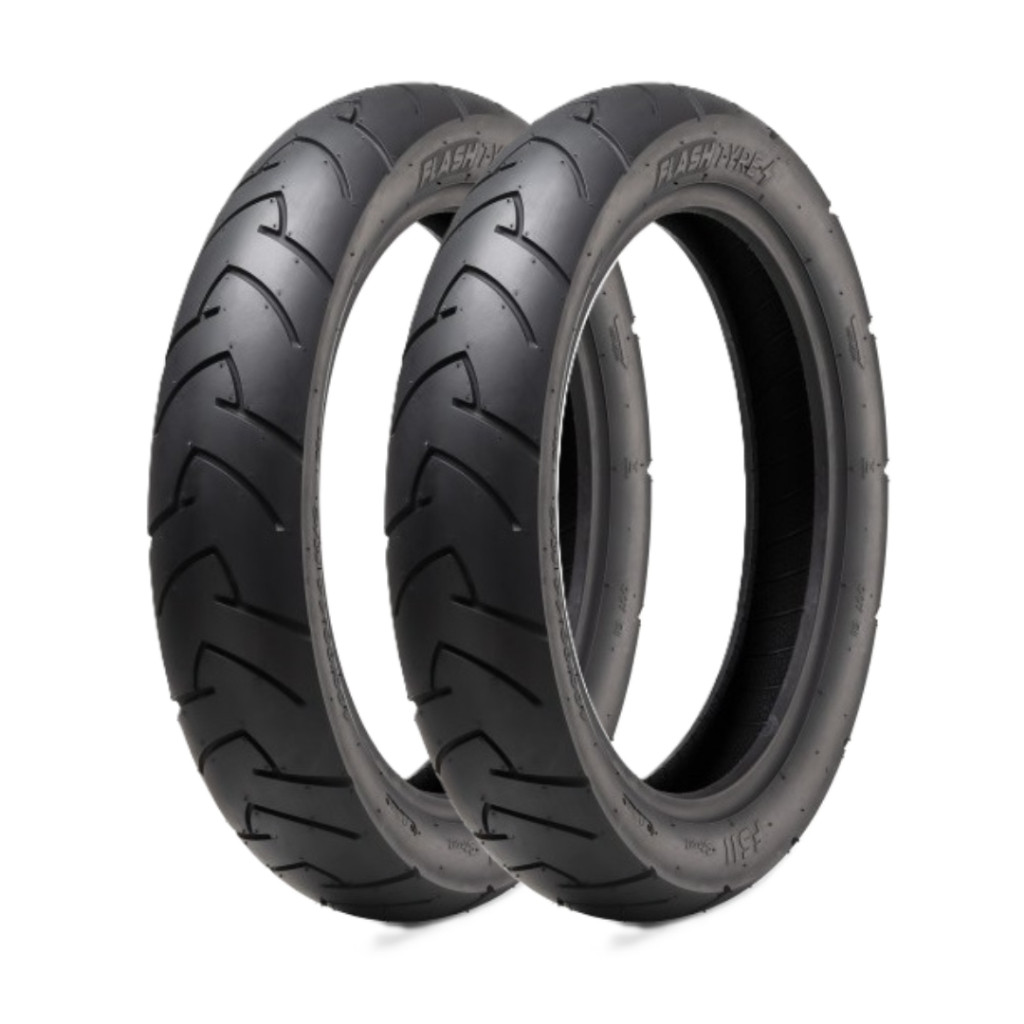 Par Pneu 120/70-14 + 100/80-14 TL PCX 2017 2020 Scooter Flash FS11 Sem Câmara Aro 14 em Oferta na Shopee
