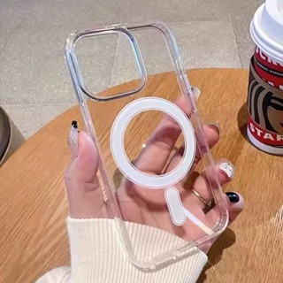 Capa Capinha Transparente Para iPhone 11 12 13 14 15 16 Silicone Anti Impacto Com MagSafe em Oferta na Shopee