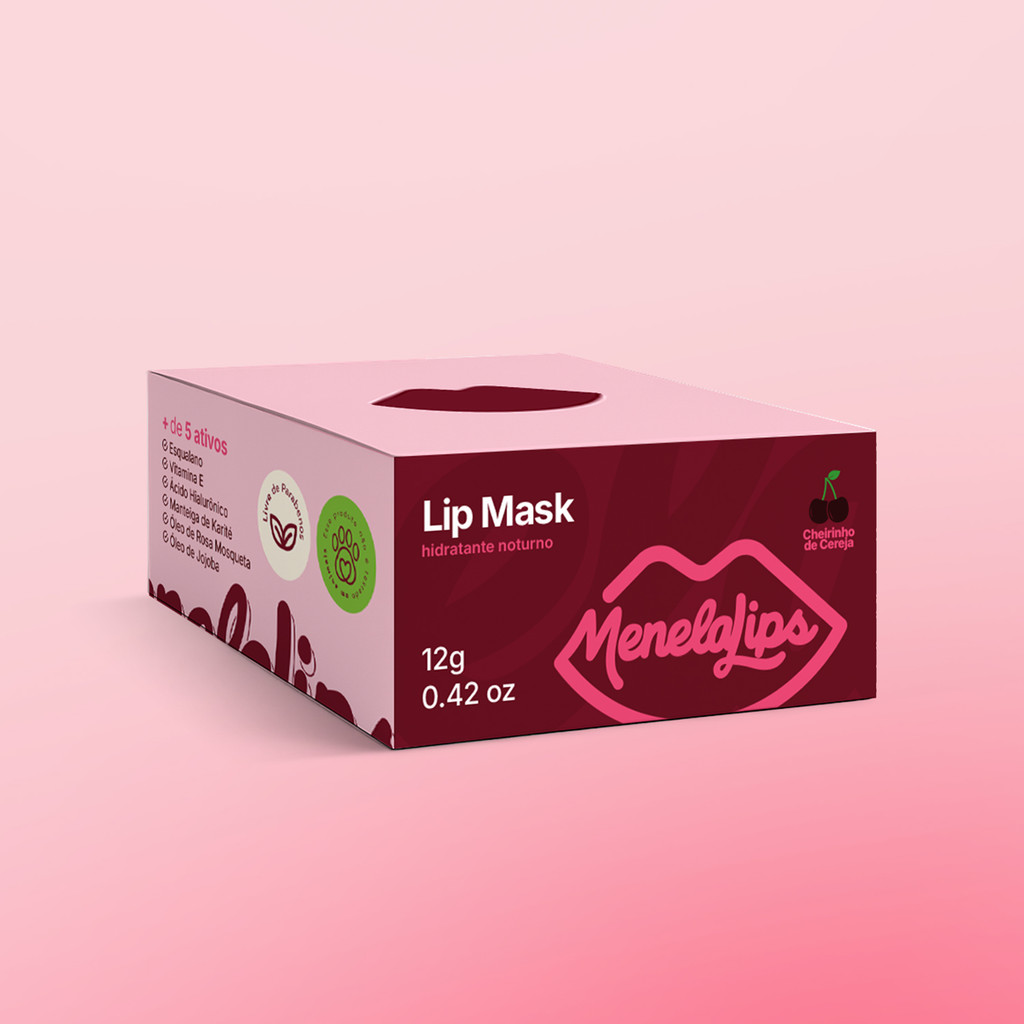 Lip Mask Menelalips Hidratante Noturno Labial