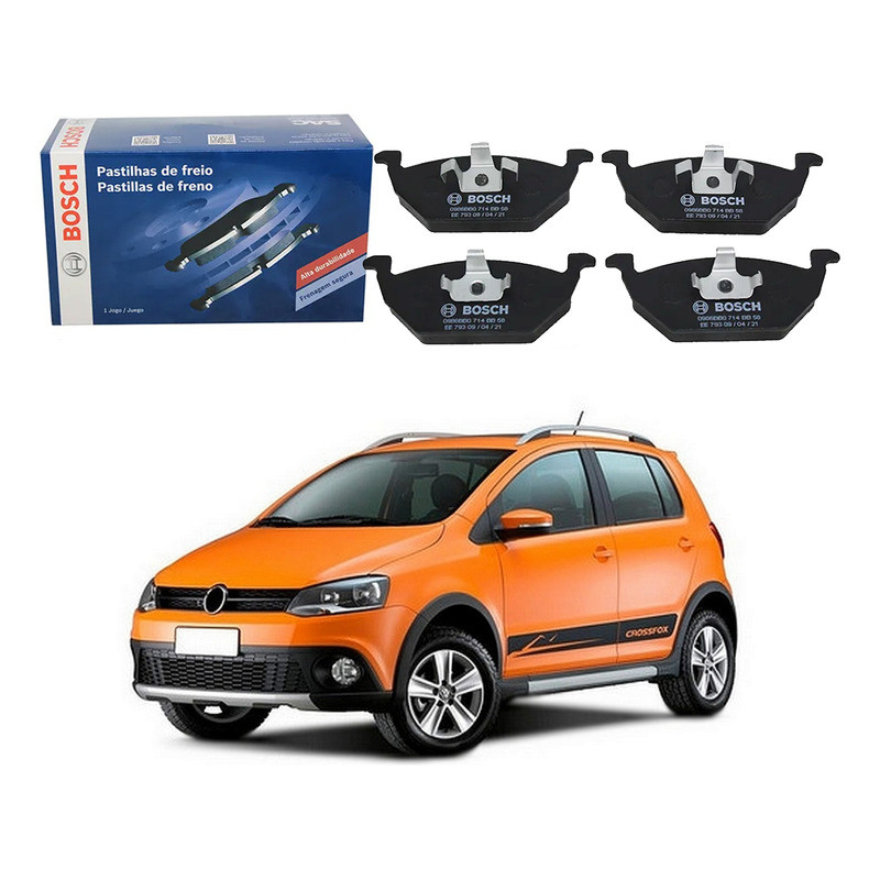 Pastilha Freio Dianteira Bosch Crossfox 1.6 2011 A 2014 em Oferta na Shopee