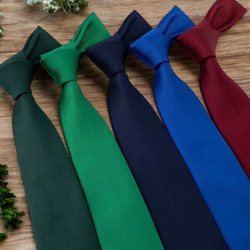 G506 Gravata masculino slim listrada  SARJA casamento presente slim tradicional social gravata preto